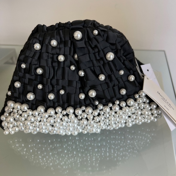 MARIA LA ROSA Milano Pearl Mini Game Bag - Picture 5 of 11